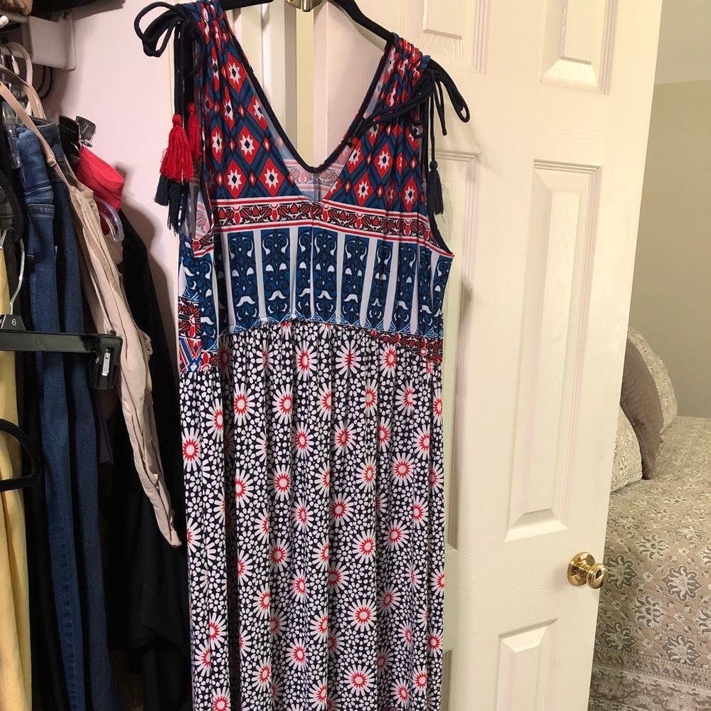 Patriotic Maxi Dress
